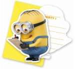 Προσκλήσεις πάρτυ με Φάκελο Minions (6 τεμ) - Image 3