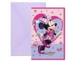 Προσκλήσεις πάρτυ Minnie Junior (6 τεμ) - Image 4