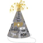 Ψηλό καπέλο με φούντα Happy New Year - Image 2