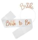 Σετ Κορδέλα και Στέκα Bride to Be (2 τεμ) - Image 3