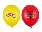 Σετ μπαλόνια Happy Birthday Cars mix (6 τεμ) - Image 3