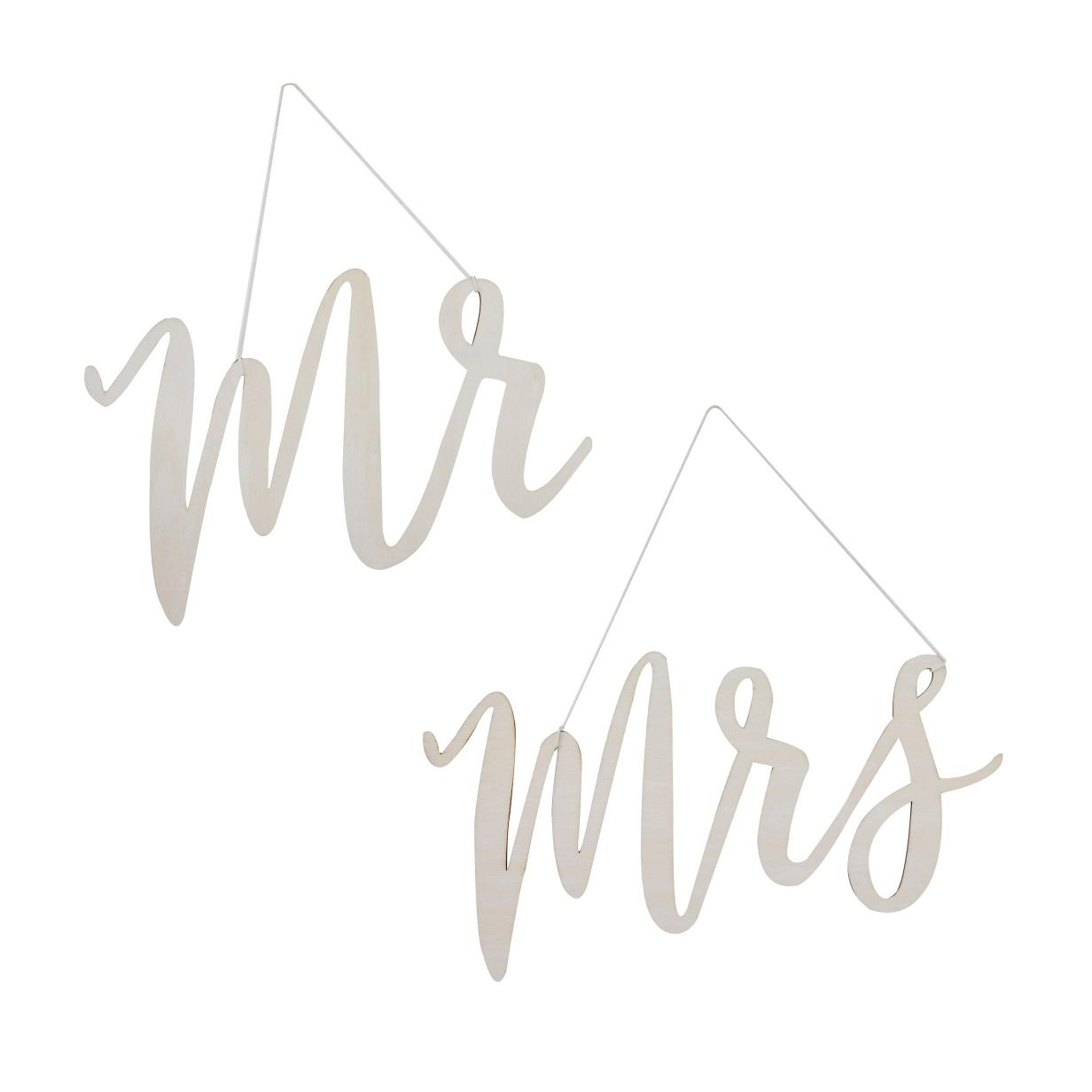 ksilina-diakosmitika-kareklas-gamoi-mr-_-mrs_1 Ξύλινα Διακοσμητικά καρέκλας γάμου Mr & Mrs - Image 1