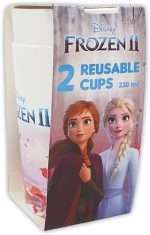 Ποτήρια πλαστικά Frozen (2 τεμ) - Image 2