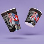 Ποτήρια πάρτυ Transformers (8 τεμ) - Image 3