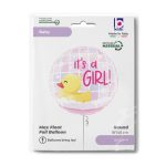 Μπαλόνι γέννησης Παπάκι It's a Girl 18" - Image 2