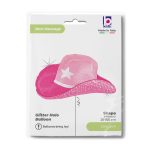Μπαλόνι ροζ Καπέλο Cowgirl 26" - Image 2