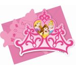 Προσκλήσεις πάρτυ Disney Princesses (6 τεμ) - Image 2