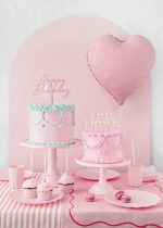 Ροζ Κεράκια Happy Birthday - Image 2