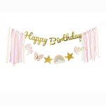 Διακοσμητικό μπάνερ Happy Birthday - Μονόκερος - Image 4