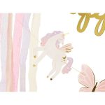 Διακοσμητικό μπάνερ Happy Birthday - Μονόκερος - Image 5