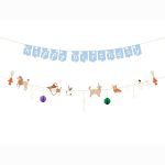Γιρλάντα Happy Birthday Σκυλάκια 2.10m - Image 3