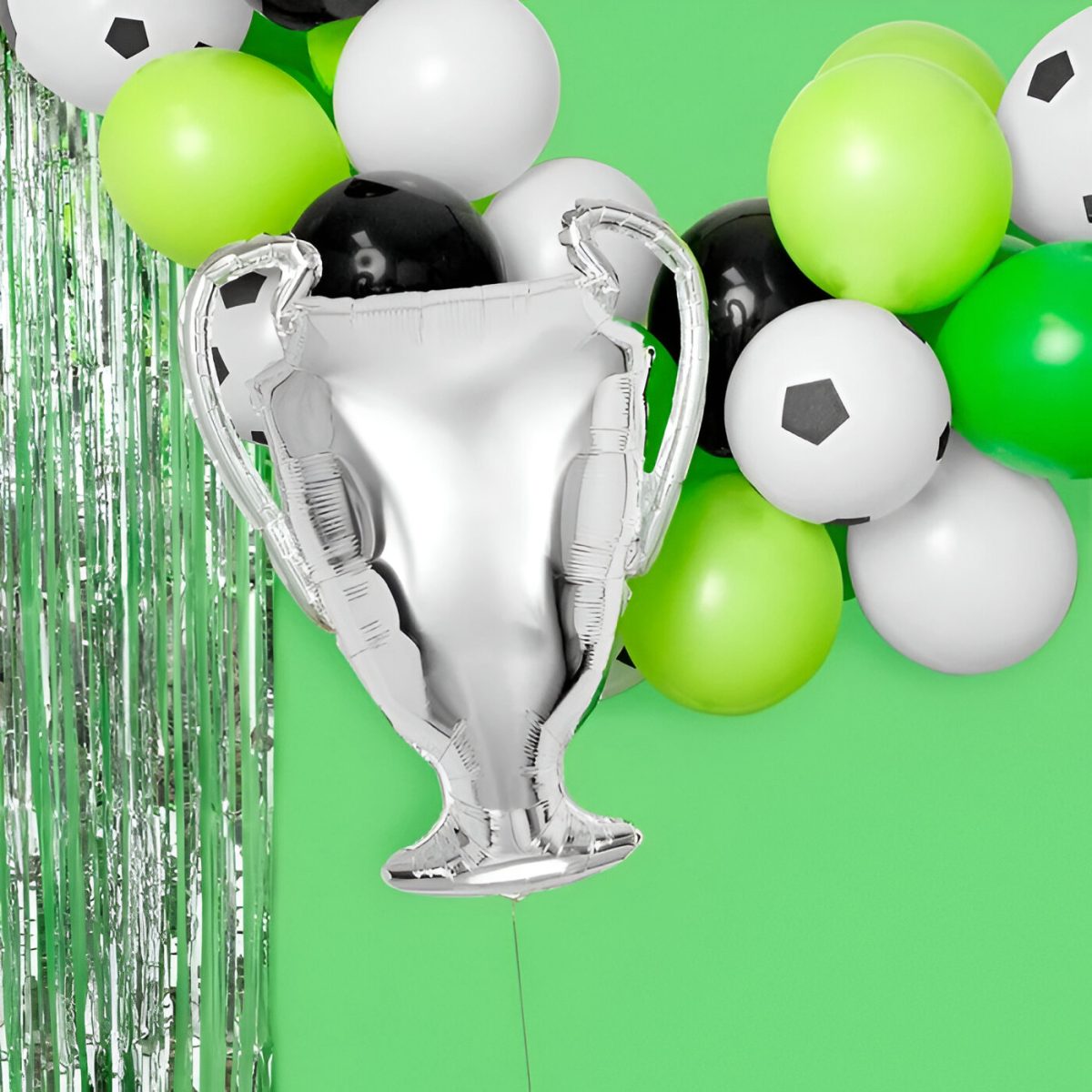 Μπαλόνι ασημί Κύπελο Champion 33" - Image 3