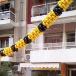 Μπαλόνι Μαύρο 4πλο για γιρλάντα 40 εκ - Image 12