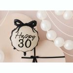 26" Μπαλόνι Happy 30 Με Φιόγκο - Image 2