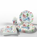 Πιάτα πάρτυ Pj Masks (8 τεμ) - Image 2
