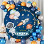 Στρογγυλή αφίσα με όνομα θέμα Κύκνος 1,30m - Image 287