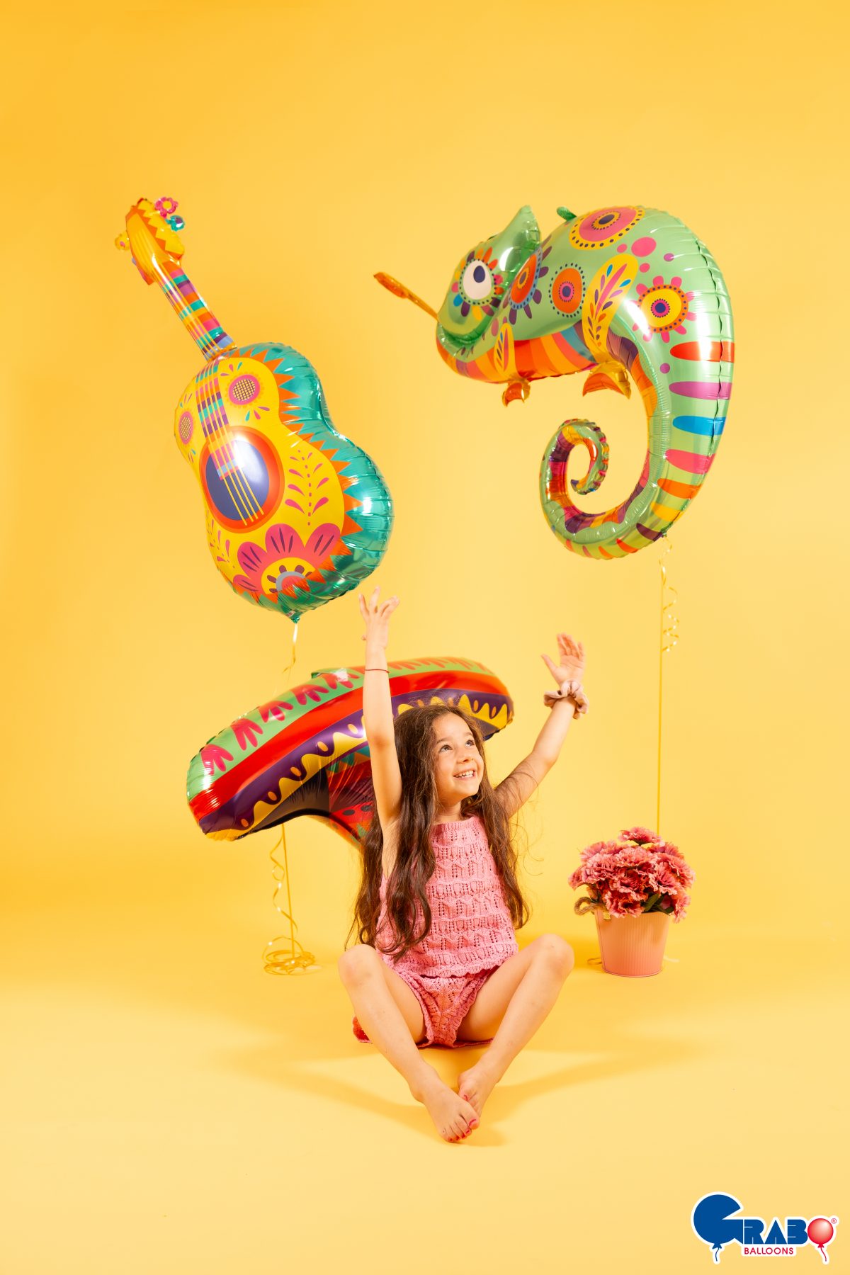 35" Μπαλόνι Κιθάρα Festive - Image 6