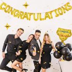 Μπαλόνι αποφοίτησης Congratulations (15 τεμ) - Image 3