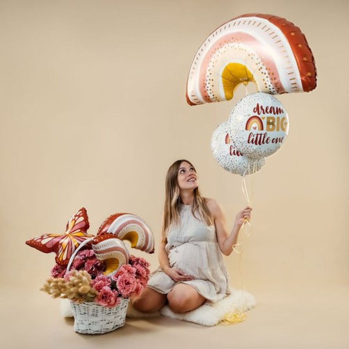 18" Μπαλόνι Boho Baby "Dream Big" - Image 4