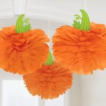 Διακοσμητικό Pom-Pom κολοκύθες 40 cm (3 τμχ) - Image 4