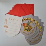 Προσκλήσεις πάρτυ Harry Potter Hogwards Houses (6 τεμ) - Image 4