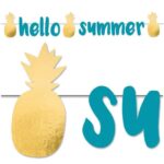 Μπάνερ Hello Summer - Pineapple Vibes - Image 3
