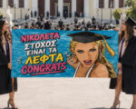 Πανό Αποφοίτησης - Grad νάνος - Image 111