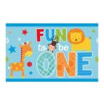 Τραπεζομάντηλο Fun to be One γαλάζιο - Image 4