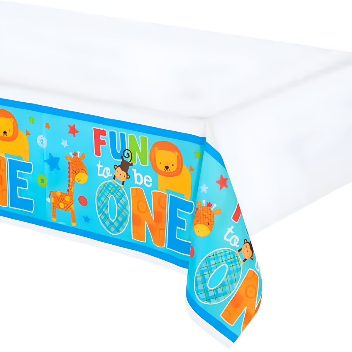 Τραπεζομάντηλο Fun to be One γαλάζιο - Image 5