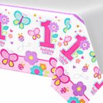 Τραπεζομάντηλο πλαστικό 1rst Birthday Girl - Image 3