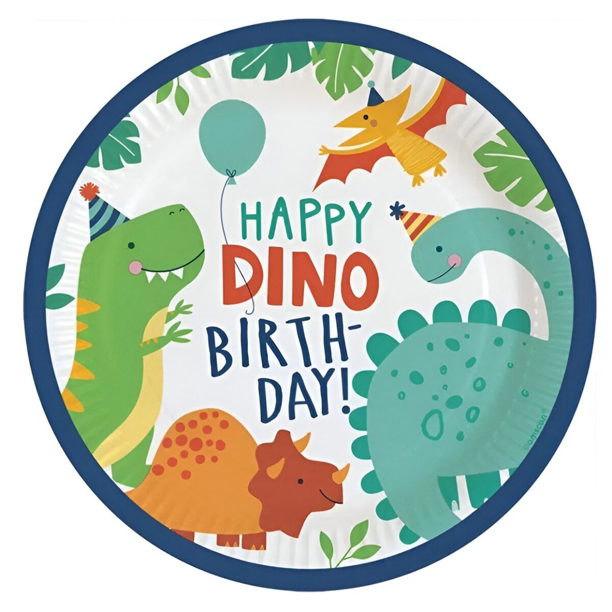 Πιάτα πάρτι Δεινόσαυρος Dino (8 τεμ) - Image 3